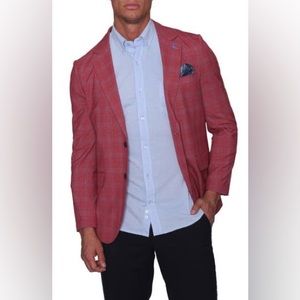 Tailorbyrd Glen Plaid Men’s Sportscoat 40R NEW with tags